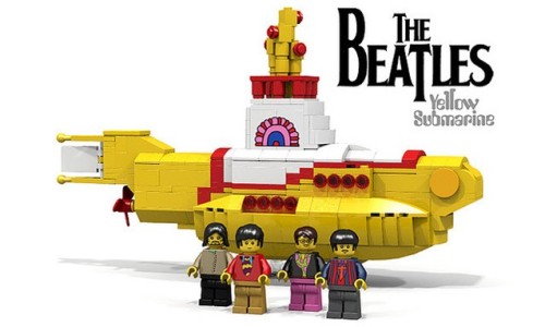 The Beatles 《 Yellow Submarine 》 主题 LEGO 积木方案投票中